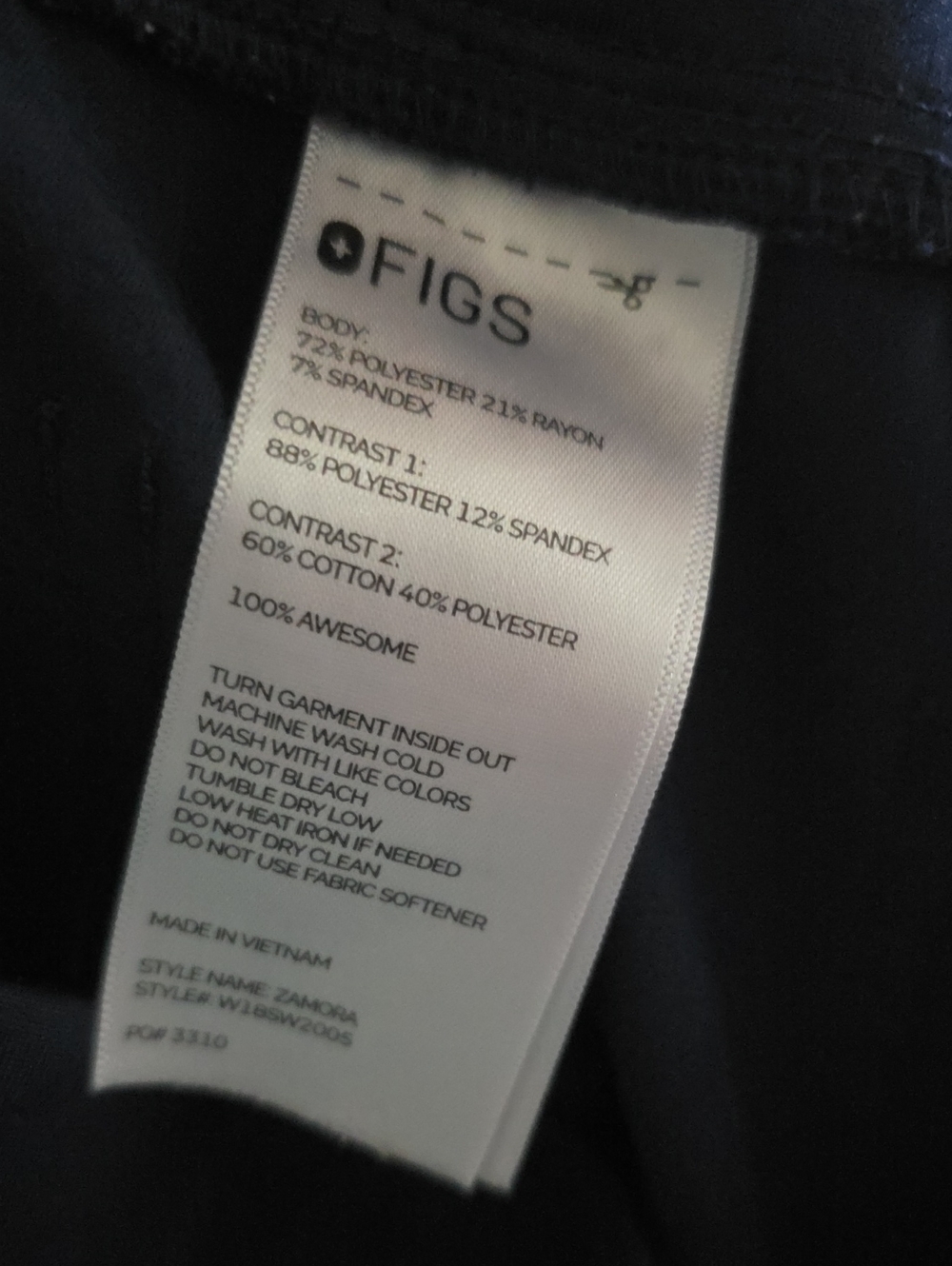 Figs Zamora Bundle Of 4 Scrub Pants Size Medium - Picture 3 of 16